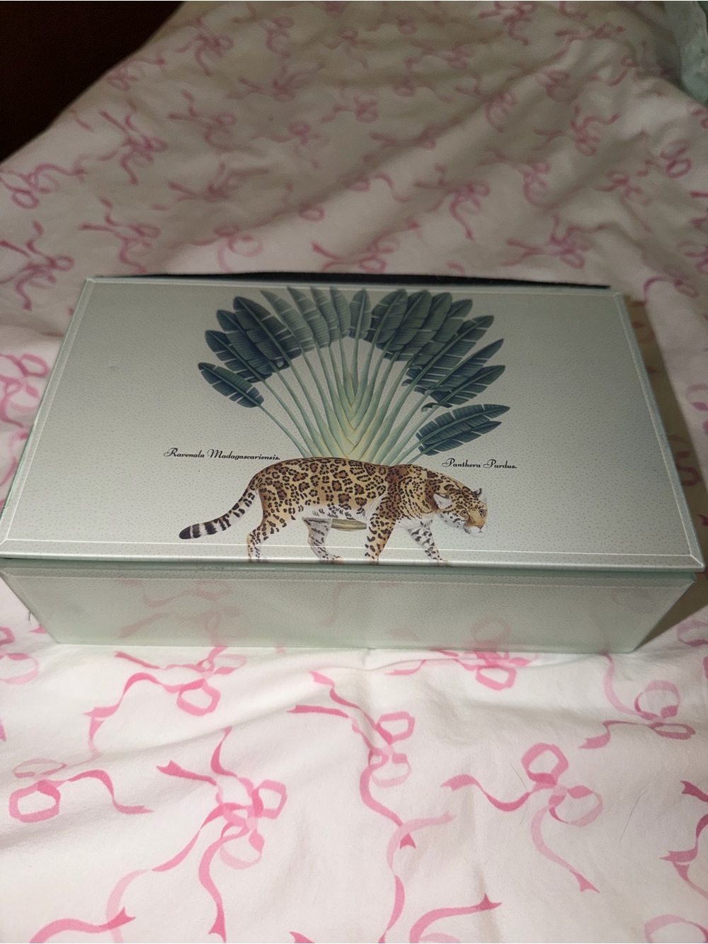 Decorative Leopard Box